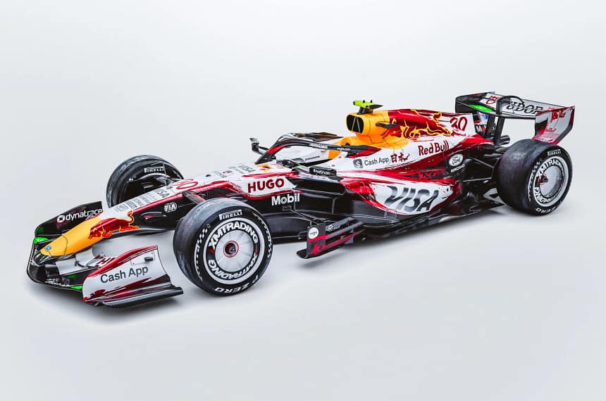 Racing Bulls livree speciale Tokyo Drift pour le Grand Prix du Japon Suzuka 2026