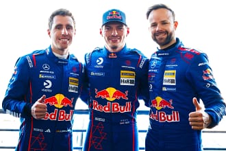 Max Verstappen et son equipe Winward Racing Mercedes-AMG GT3 au Nurburgring NLS 2026