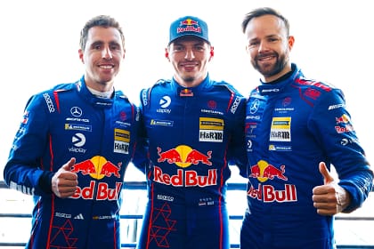 Max Verstappen et son equipe Winward Racing Mercedes-AMG GT3 au Nurburgring NLS 2026