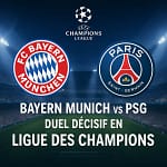 Lamine Yamal et Hansi Flick lors du match PSG contre Bayern Munich en Ligue des champions