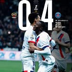 PSG Nice 4-0 résultat Ligue 1 27e journée mars 2026