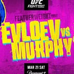 Movsar Evloev et Lerone Murphy à l'UFC London O2 Arena mars 2026