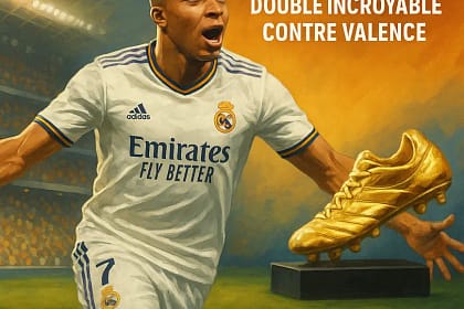 Kylian Mbappé reçoit le Soulier d'Or européen avec le Real Madrid