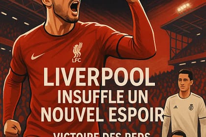 Liverpool contre Real Madrid en Ligue des champions, Mac Allister célèbre la victoire