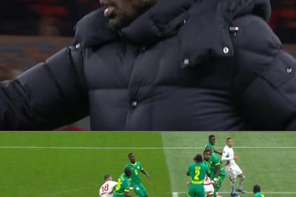 Pape Thiaw demande aux joueurs senegalais de quitter le terrain finale CAN 2025