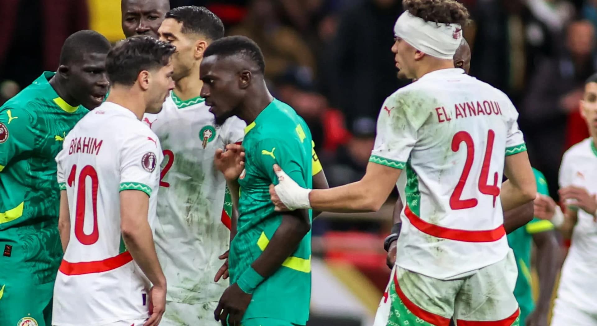 Finale CAN 2025 Maroc Sénégal tension Brahim Diaz Gueye 18 janvier 2026